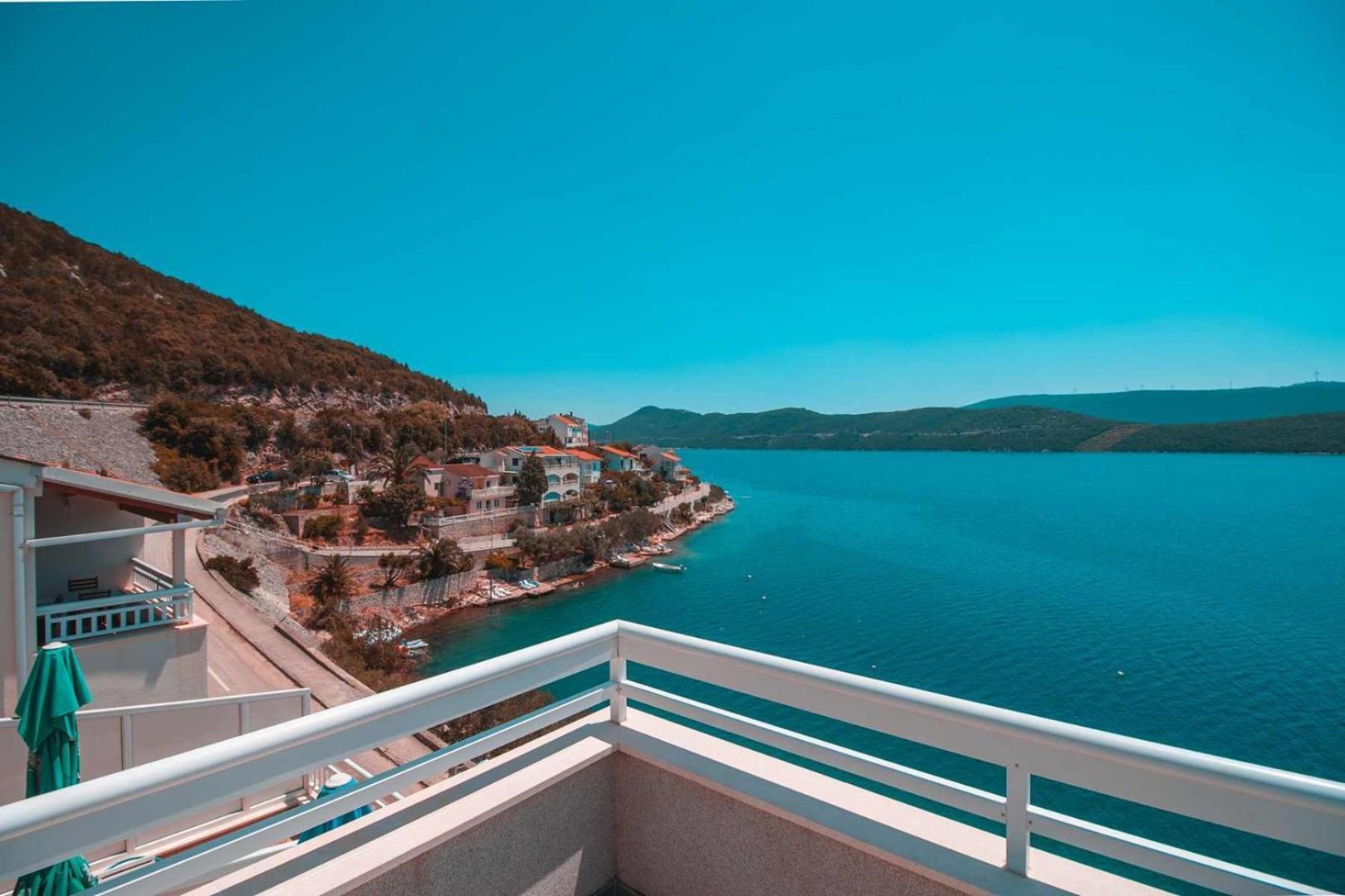Villa Raguz Sa Privatnom Plazom I Garazom Neum Dış mekan fotoğraf